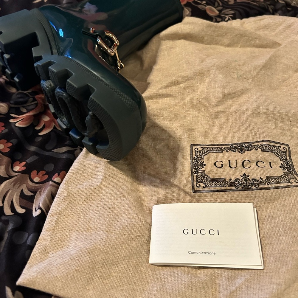 New Gucci Rainboots